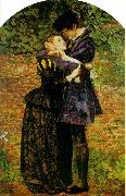 Sir John Everett Millais A Huguenot oil